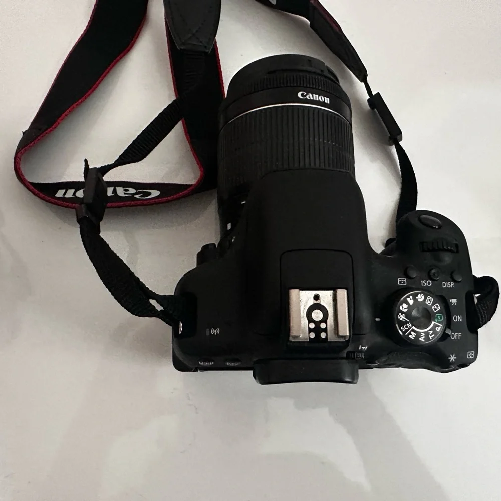 Canon EOS Rebel T6i with EF-S 18-55mm lens- WiFi enabled